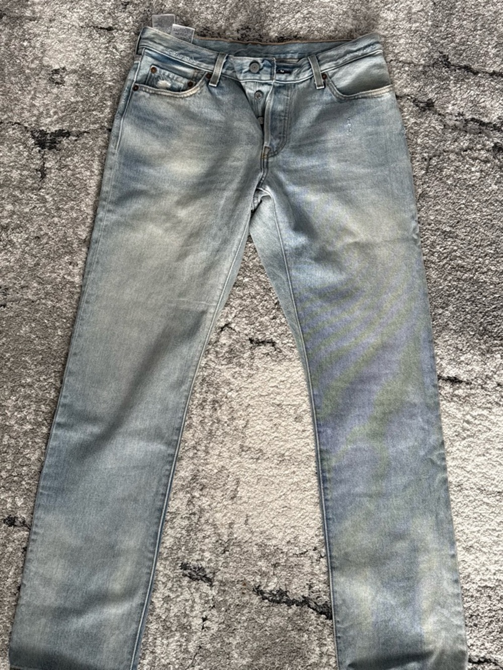 Levi's Men's Light Blue Slim Straight Jeans